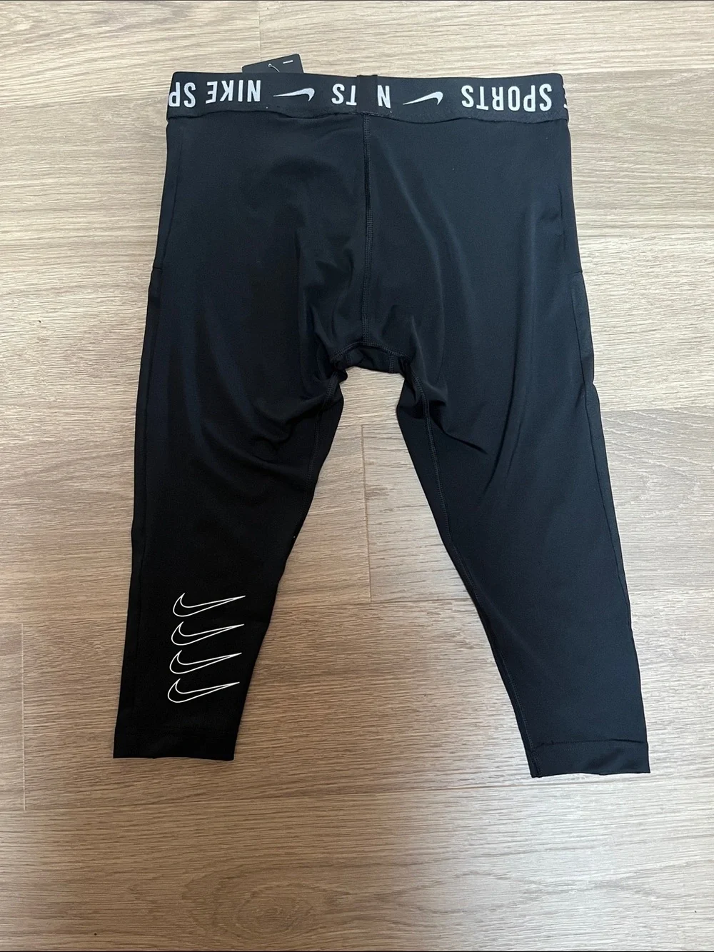 Nike Black Men’s Dri-FIT Athletic Boxer Briefs Size Medium